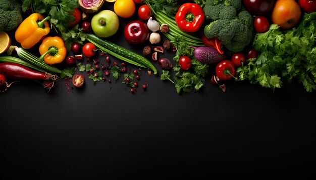 beeld van gezonde voedingsmiddelen