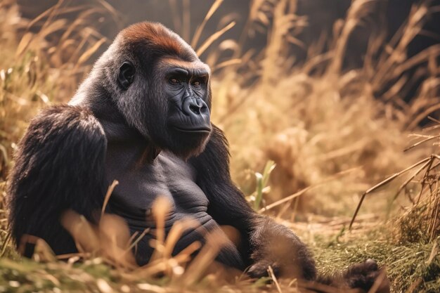 beeld van gorilla