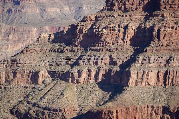 Beelden van de grand canyon van de colorado in de staat arizona.