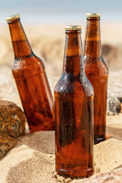 Beer on the beach