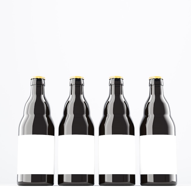 Photo beer bottle