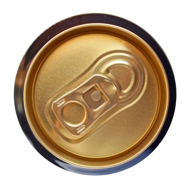 Beer can isolated