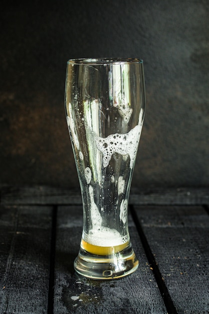 Photo beer in glass