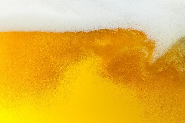 Photo beer wavy curve background