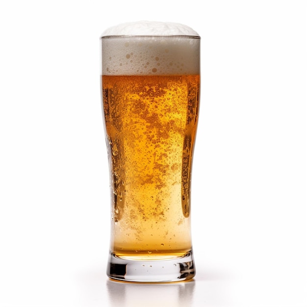 Beer with transparent background high quality ultra hd