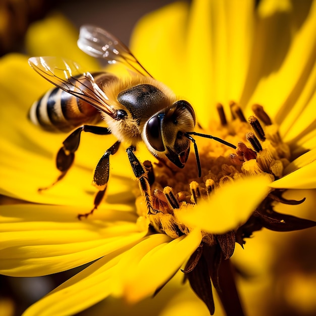 Bees eye view