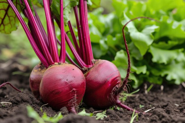 beet buiten op de grond