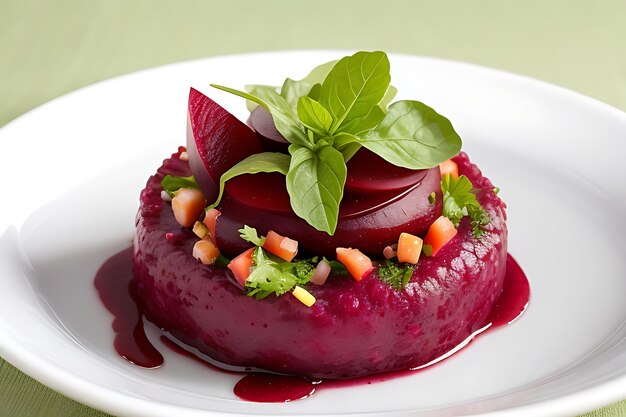 Foto beet tartare