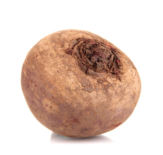 Beetroot geïsoleerd op wit