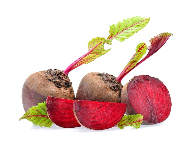 Beetroot isolated on white background