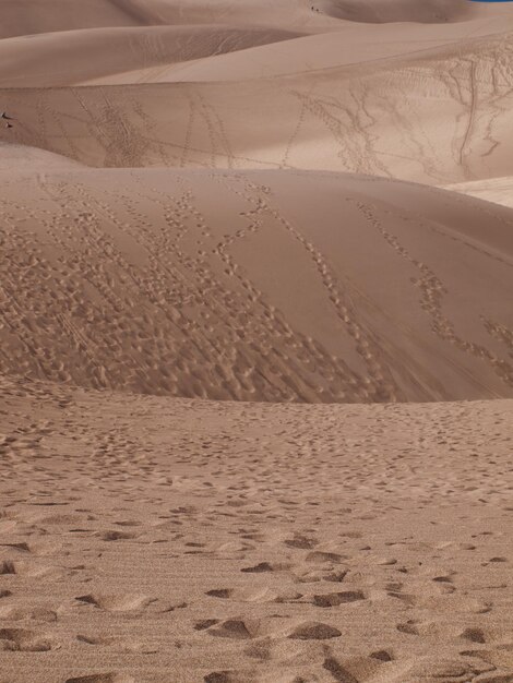 Before sunset at Great Sand Dunes National Park, Colorado.