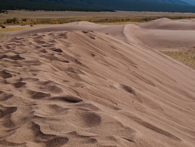 Before sunset at Great Sand Dunes National Park, Colorado.