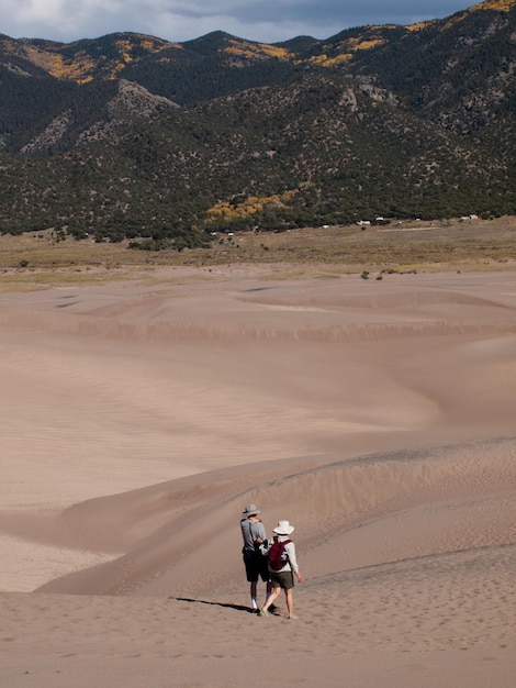 Before sunset at Great Sand Dunes National Park, Colorado.