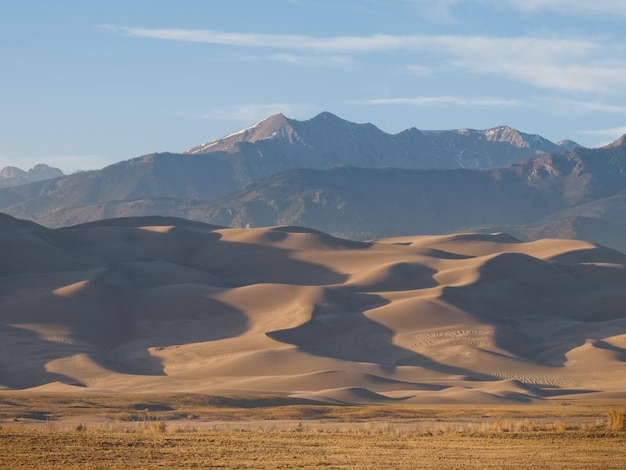 Before sunset at Great Sand Dunes National Park, Colorado.