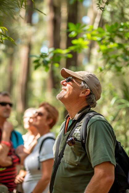 Foto begeleide wandelingen in de natuur en lezingen door dierenkundigen