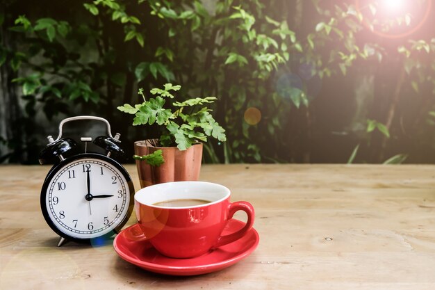 Begin de ochtend met een kop warme koffie.