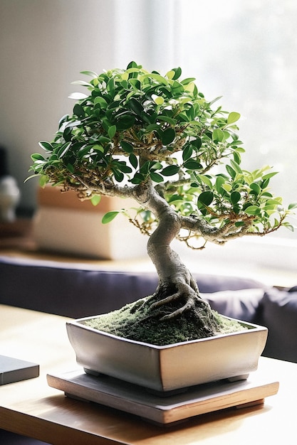 Beginnersgids voor het cultiveren van Ficus Bonsai in moderne studentenappartementen Een kleurrijke reis