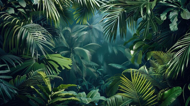 Foto behang van regenwouden
