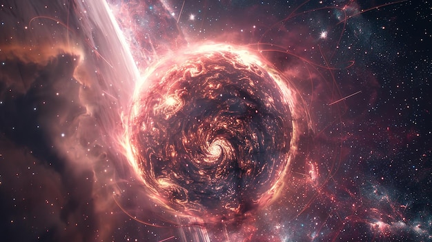 behang van supernova