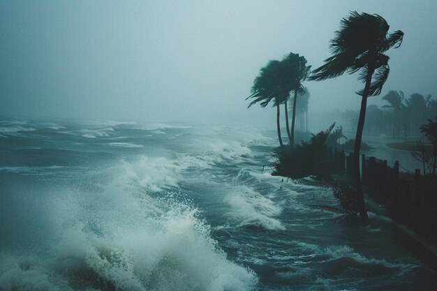 Photo behold the humbling sight of hurricanes dissolving generative ai