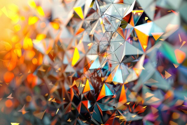 Photo behold the kaleidoscopic splendor of a dynamic mos generative ai