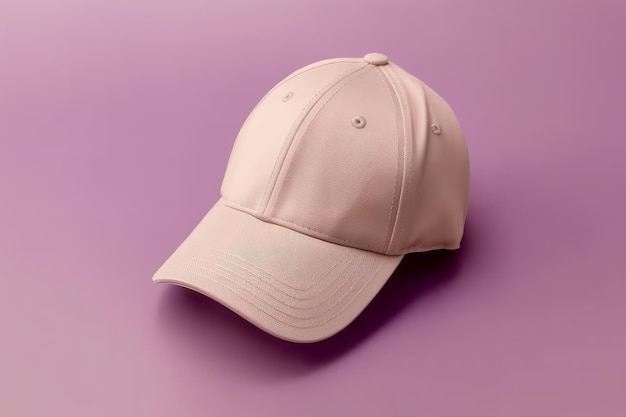 Beige baseball cap Generate Ai