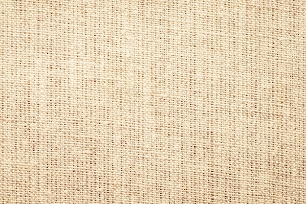 Beige fabric texture jute burlap as background