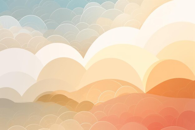 Beige gradient colorful geometric abstract circles and waves pattern background ar 32 Job ID 25b6b2b1096b4847bdfbc80500d3d65a