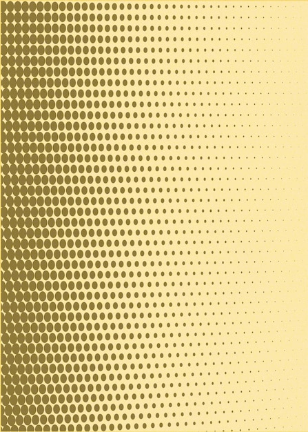 Beige halftone dot pattern vertical background