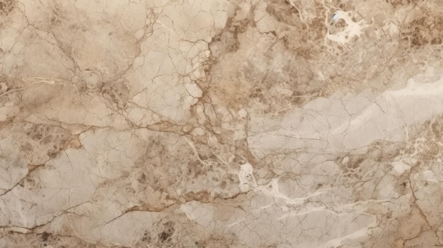 Beige Marble with Pumice Horizontal Background Abstract stone texture backdrop Bright natural material Surface AI Generated Photorealistic Illustration