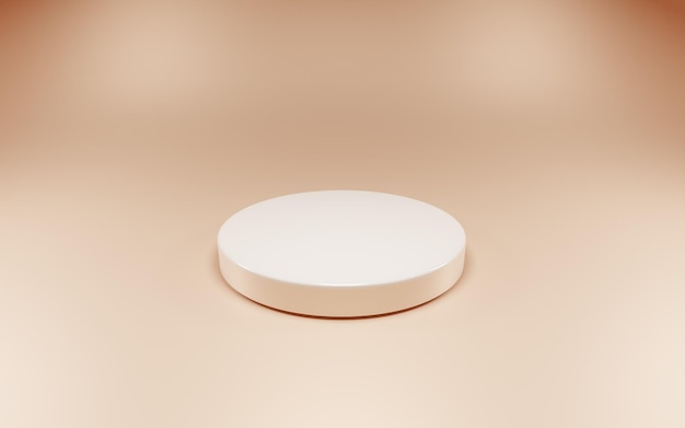 beige minimalist podium product or display background