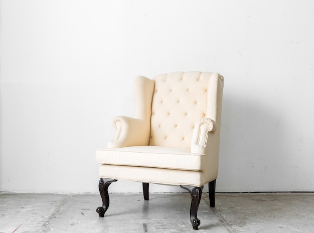 Beige retro chair