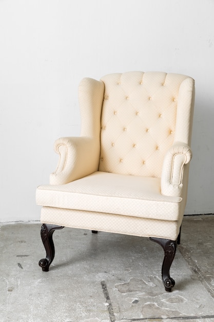 Beige retro chair