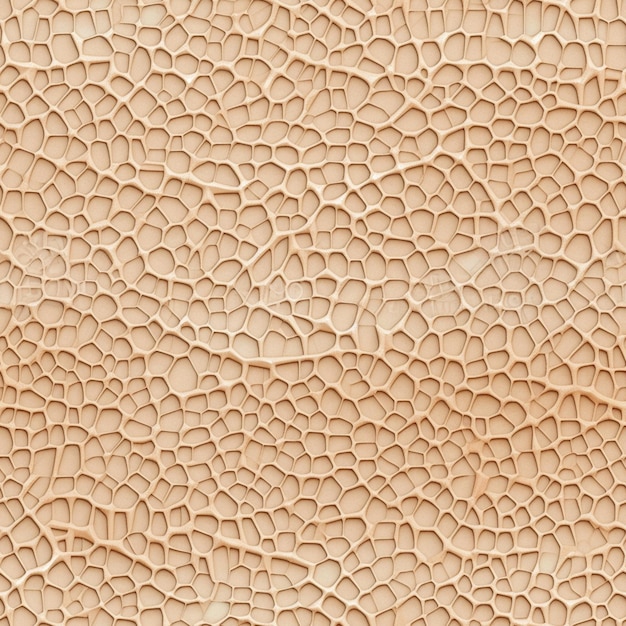 Photo a beige skin texture that is textured and has a pattern of cracked and cracked.