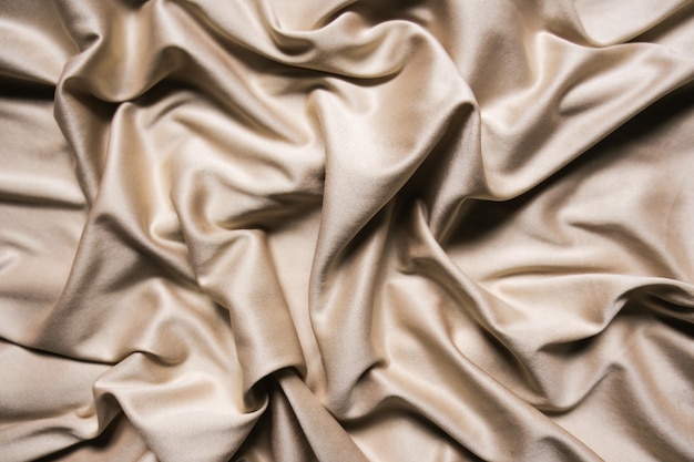 beige textile abstract background. Close up