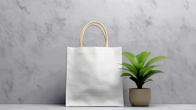 beige tote bag HD 8K wallpaper Stock Photographic Image