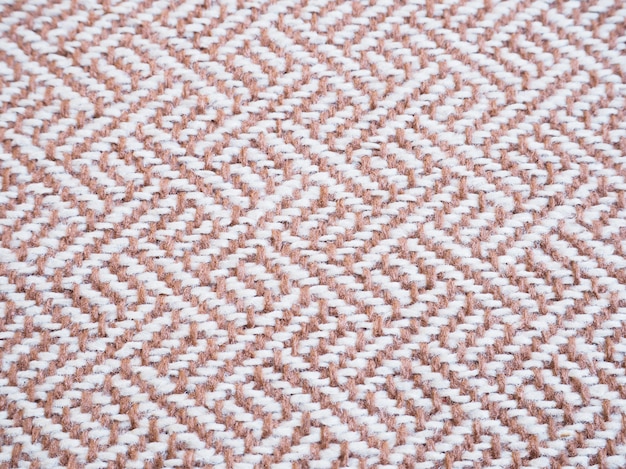 Beige tweed fabric pattern 