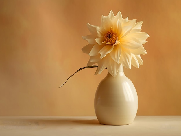 beige vase white vase slender matte gold vase