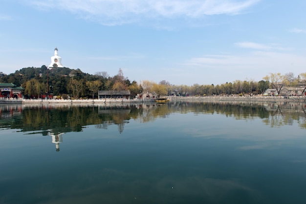 Beihai Park in Beijing China