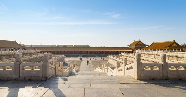 Pechino, cina città proibita