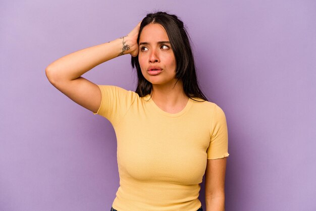 Being shocked she has remembered important meeting