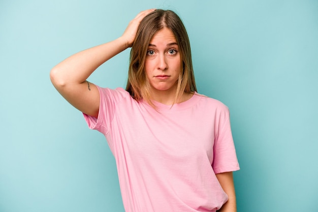 Being shocked she has remembered important meeting