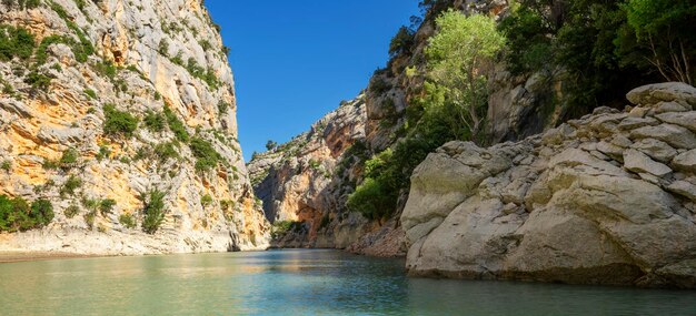 Bekijk in Verdon Gorge beroemde site in Frankrijk