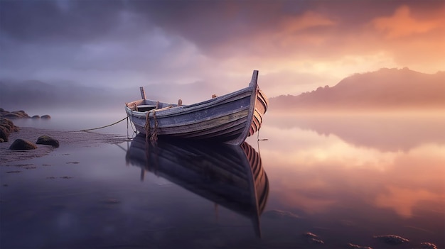 Bekroonde stijl voor bootfotografie