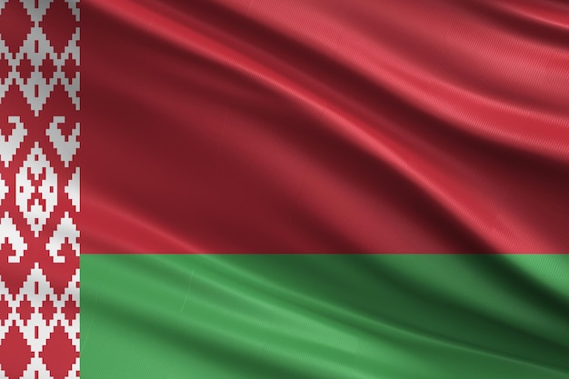 벨로루시 국기 사진