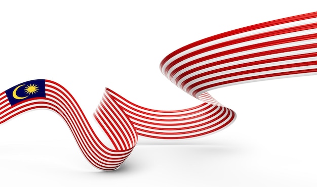 Photo belarus flag ribbon wavy abstract background 3d illustration