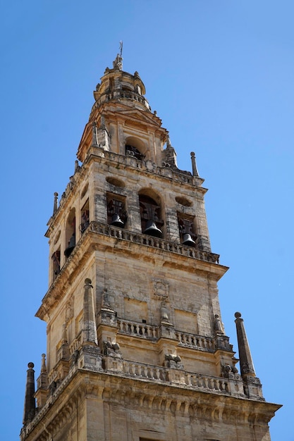 Belfort in de Mezquita-moskeekathedraal van Cordoba in Spanje