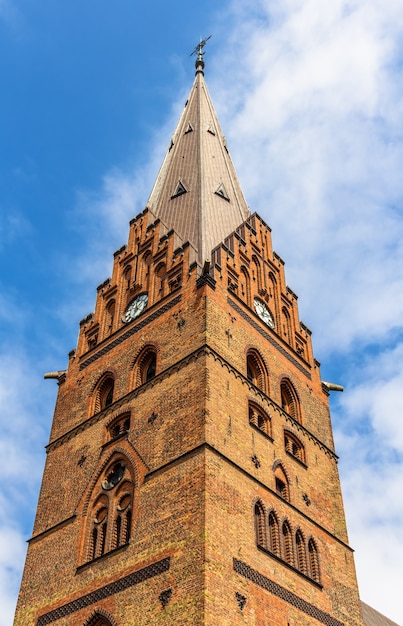 Belfort van St Petri Cathedral in Malmö