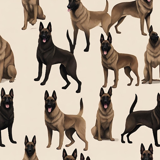 Photo belgian shepherd malinois image for a frame 4