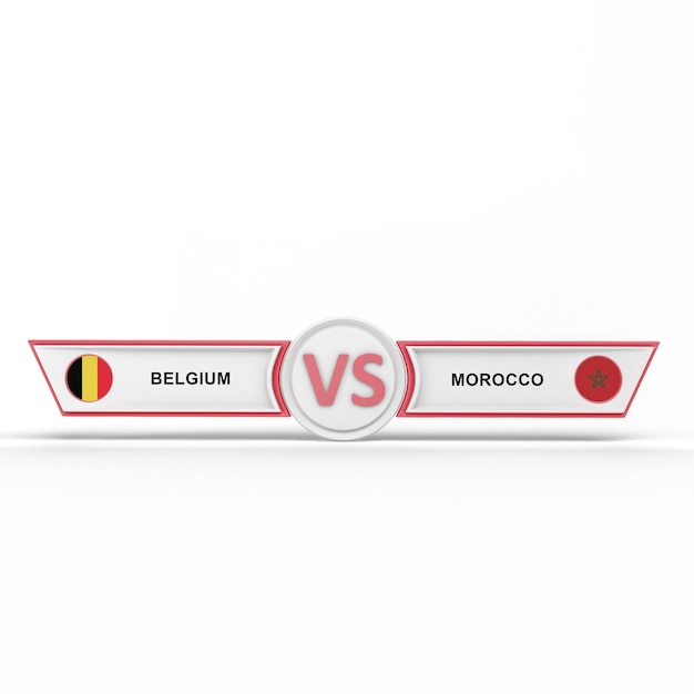 België versus Marokko